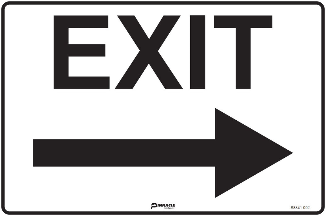 Exit, Right Arrow