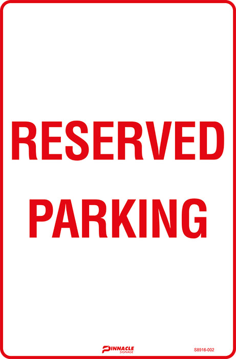 Reserved Parking