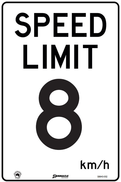 Speed Limit 8kmh