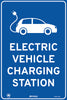Electric Vehicle Charging Station (Blue/white)