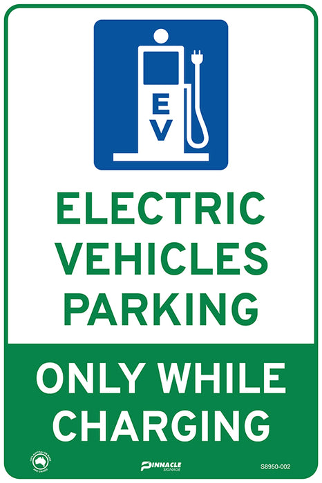 Electric Vehicles Parking Only While Charging