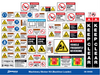 Machinery Sticker Kit, Backhoe Loader