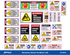 Machinery Sticker Kit, Boom Lift/Elevated Work Platform (EWP)