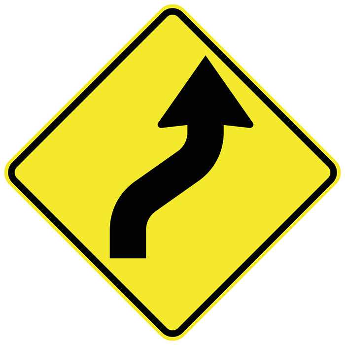 Reverse Right Curve (Symbolic)