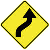 Reverse Right Curve (Symbolic)