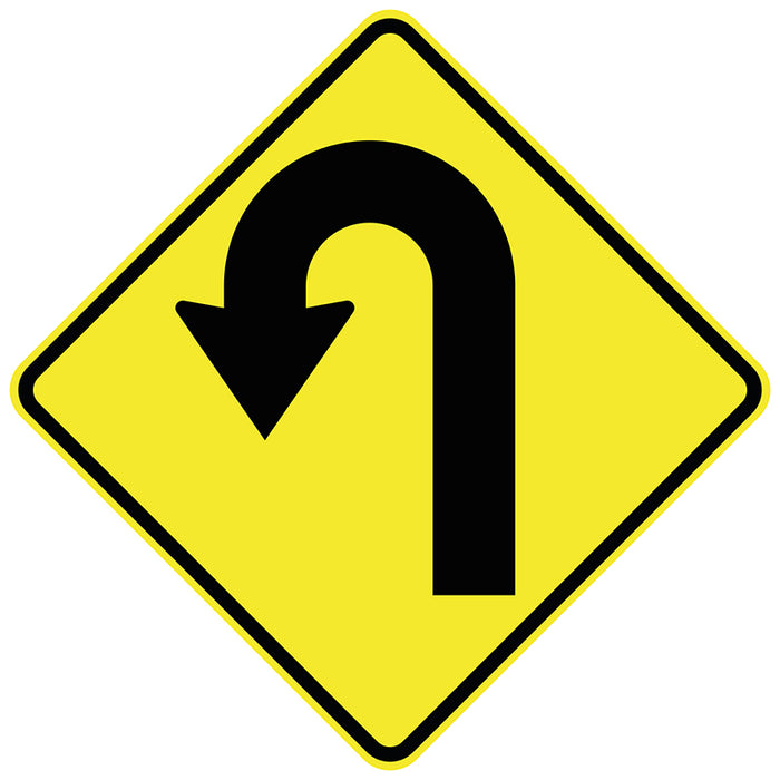 Hairpin Bend Left (Symbolic)