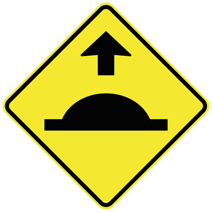 Speed Hump Ahead (Symbolic)