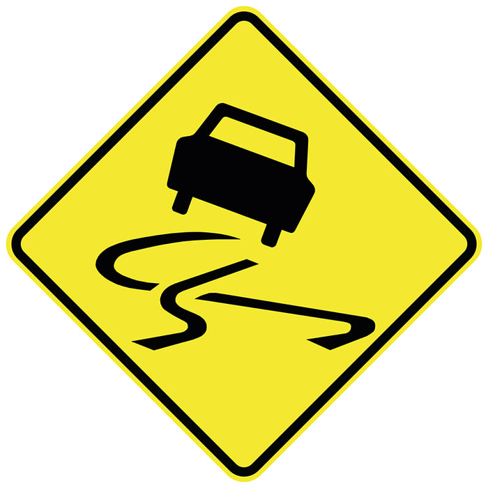 Slippery Road (Symbolic)