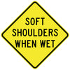 Soft Shoulders When Wet
