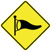 High Wind Area (Windsock Symbolic)