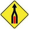 Lanes Merge With Barrier (Symbolic)