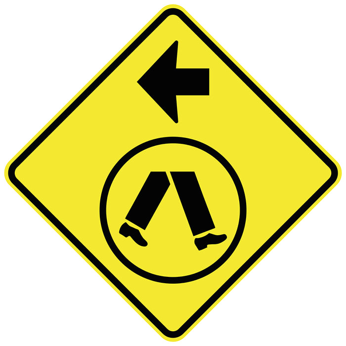 Pedestrian Crossing Left