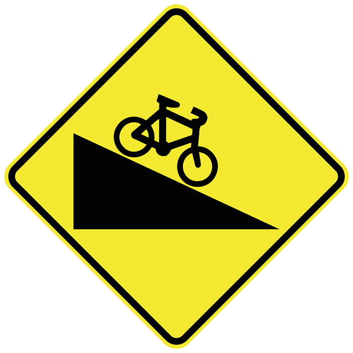 Steep Descent For Bicycles (Symbolic)