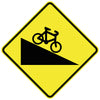 Steep Descent For Bicycles (Symbolic)