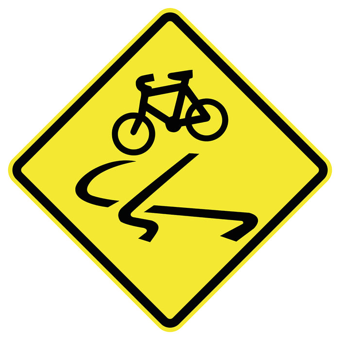 Slippery For Bicycles (Symbolic)