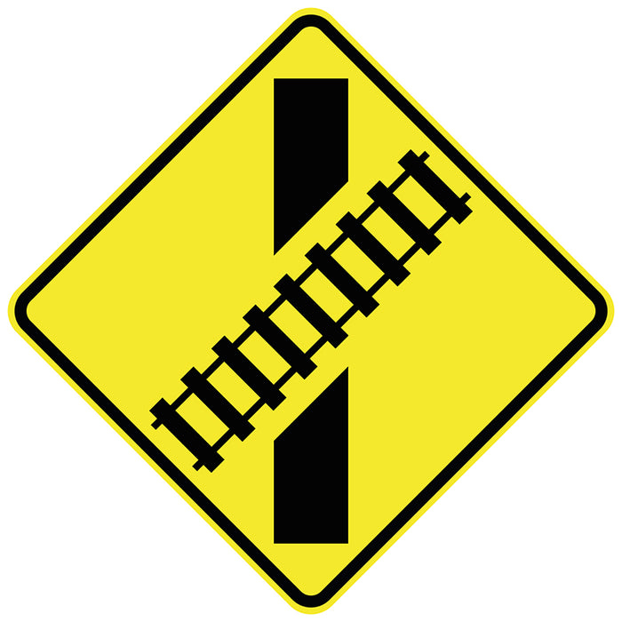 Rail Track Crossing Left (Symbolic)