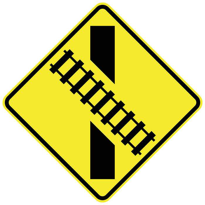 Rail Track Crossing Right (Symbolic)