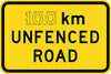 __km Unfenced Road