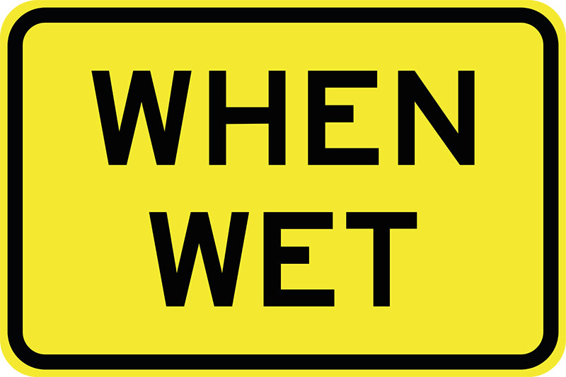 When Wet