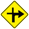 Modified Crossroad Right (Priority Road Continues)