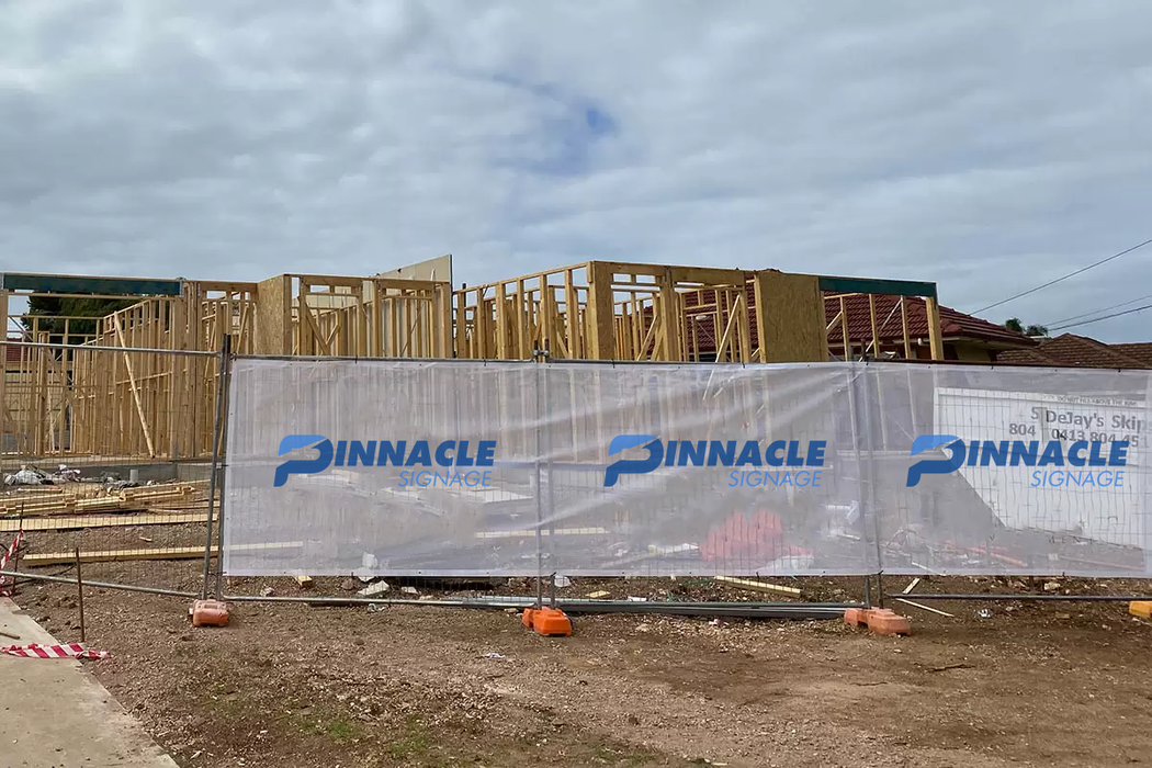 Openweave Breeze Mesh, Full Colour Print, 1.8 x 50m, Hemmed & Eyeleted