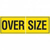 Oversize Sign, 600 x 450mm, Two Piece, Class 2 Reflective Aluminium
