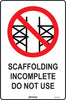 Scaffolding Incomplete Do Not Use