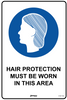 Hair Protection Must Be Worn In This Area