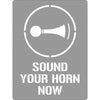 Poly Stencil, Sound Your Horn Now (With Picto)