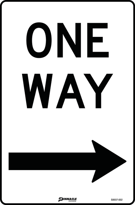 One Way (Right Arrow)