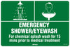 Emergency Shower/Eyewash
