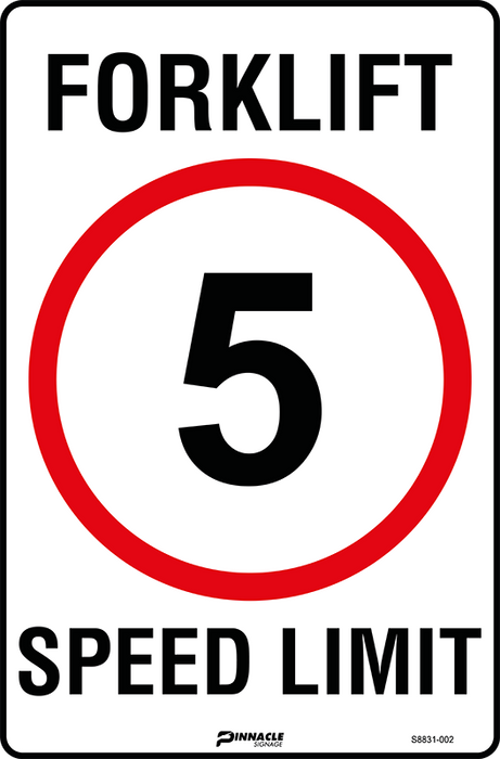 Forklift Speed Limit 5km/h