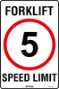 Forklift Speed Limit 5km/h