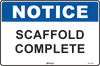 Notice Scaffold Complete