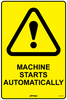 Machine Starts Automatically
