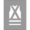 Poly Stencil, Safety Vest (Picto)