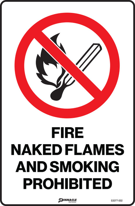 Fire Naked Flames And Smoking Prohibited