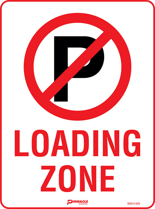 No Parking Loading Zone