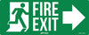 Running Man, Fire Exit, Arrow Right