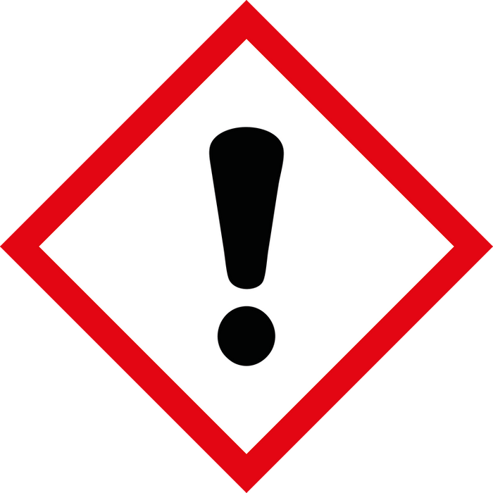 Health Hazard Exclamation Mark (GHS Design)