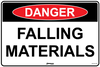 Danger Falling Materials