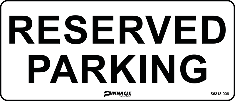 Reserved Parking