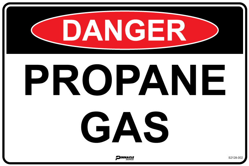 Danger Propane Gas