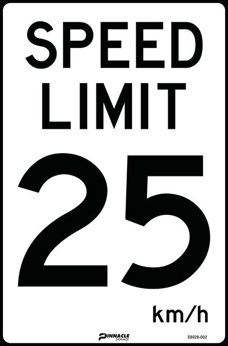 Speed Limit 25kmh