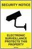 Security Notice Electronic Surveillance Protects This Property