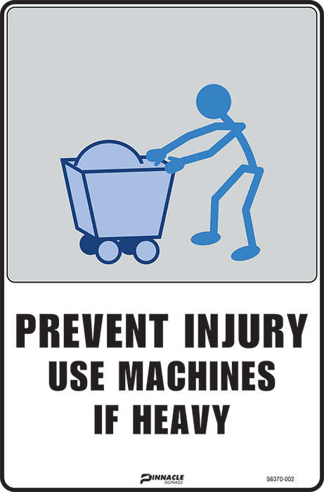 Prevent Injury Use Machines If Heavy