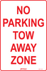 No Parking Tow Away Zone
