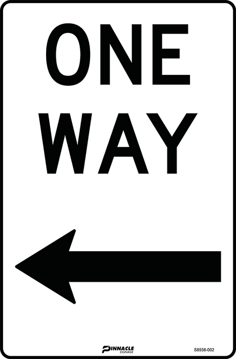 One Way (Left Arrow)