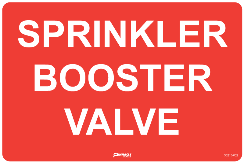 Sprinkler Booster Valve