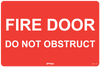Fire Door Do Not Obstruct
